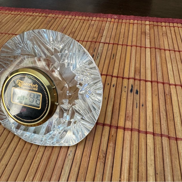 Digital Clock Lismore by WATERFORD CRYSTAL - Picture 4 of 16